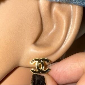 C Stud Earrings unbranded